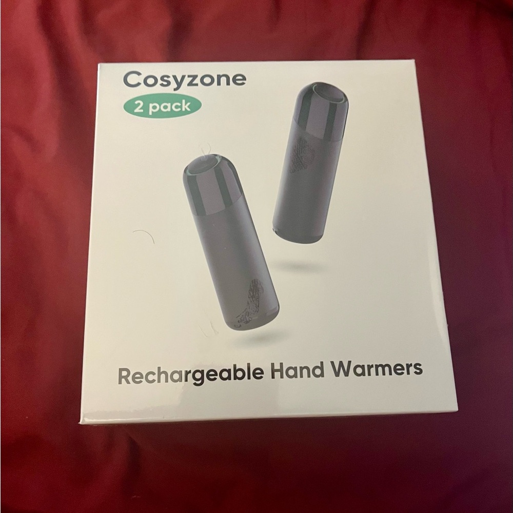 Black Rechargeable Hand Warmers - 2 Pack NWT